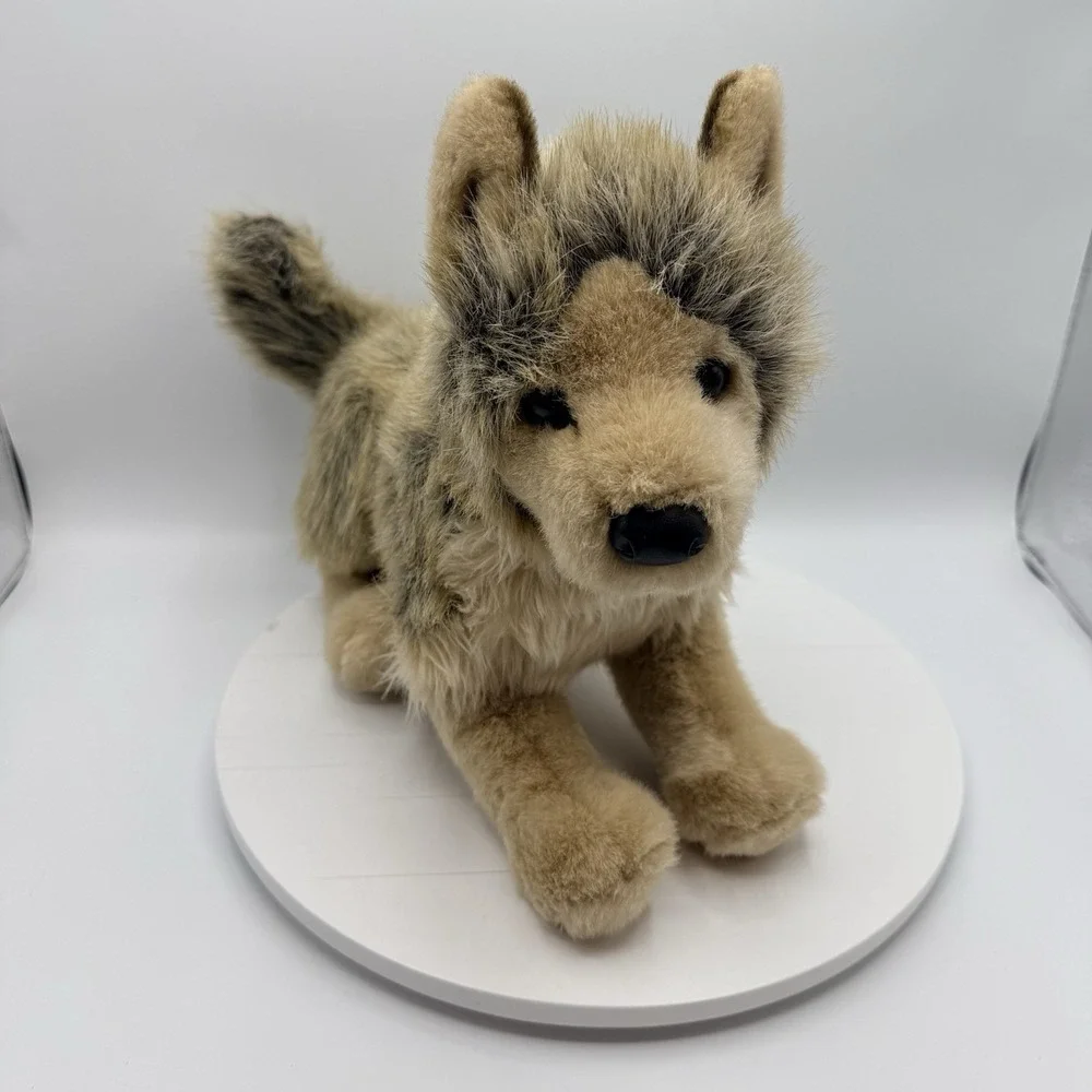 Douglas Cuddle Toys Tyson Wolf Plush #1836 2012 Stuffed Animal Retired 14